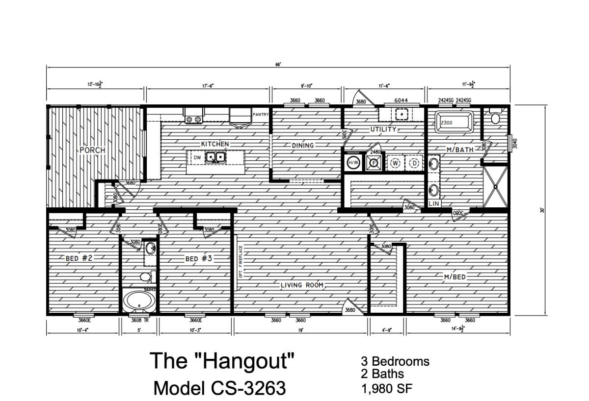 Floor plan for The Hangout
