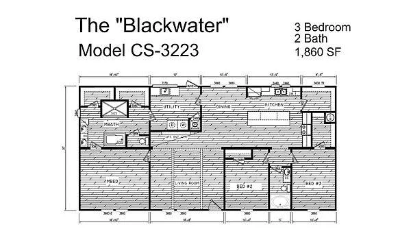 The Blackwater CS-3223 Double Wide by Timber Creek thumbnail 1