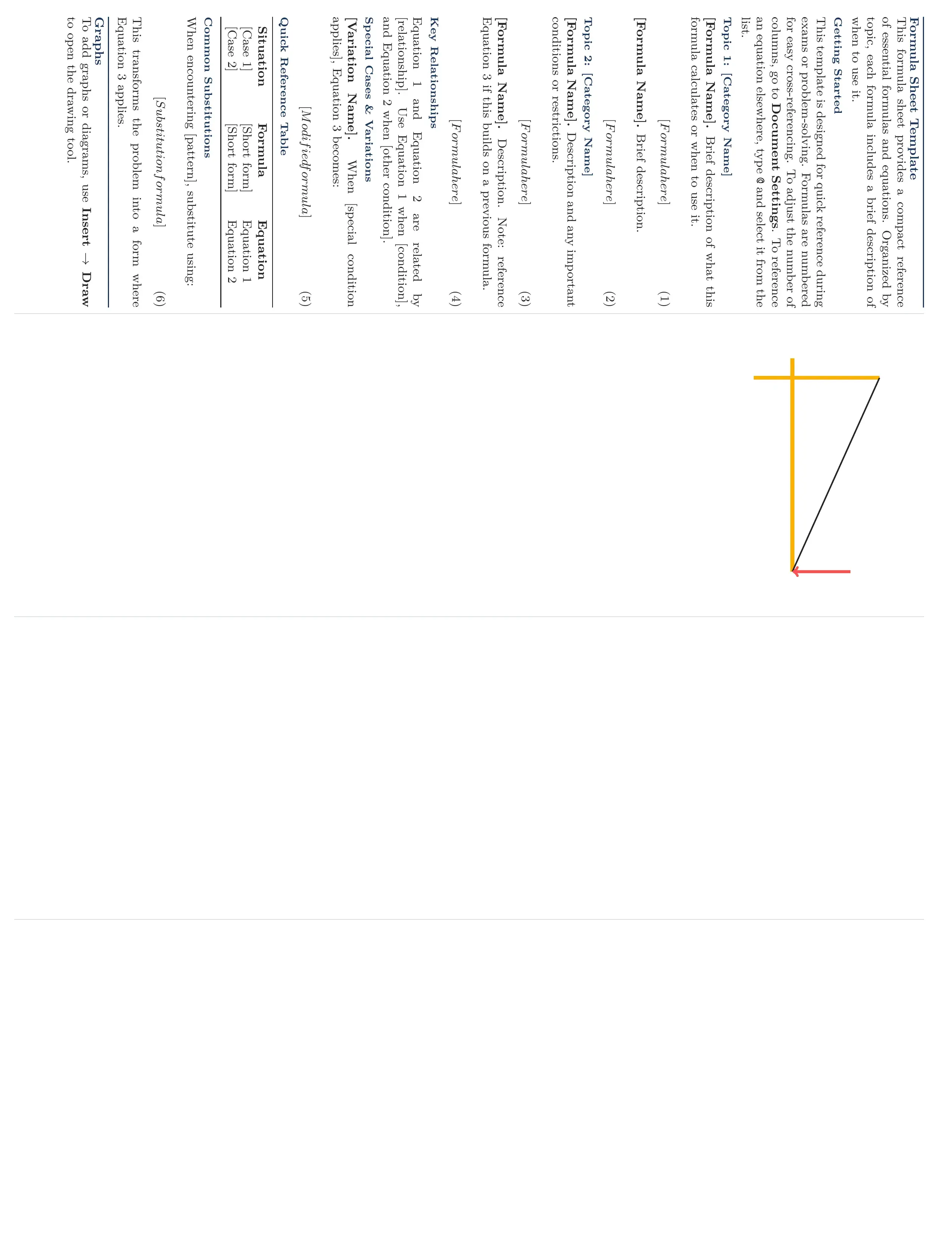 Formula Cheat Sheet preview