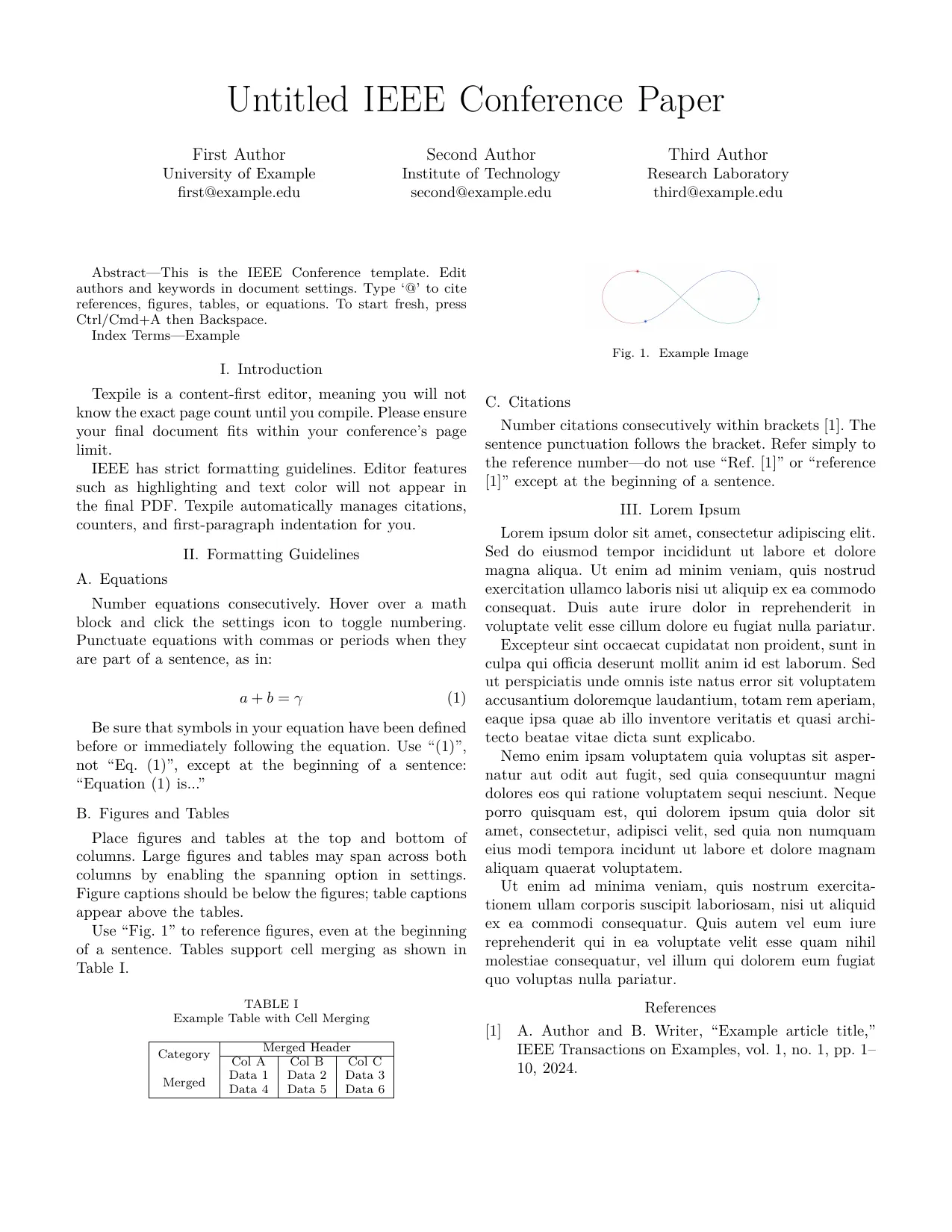 IEEE Conference preview