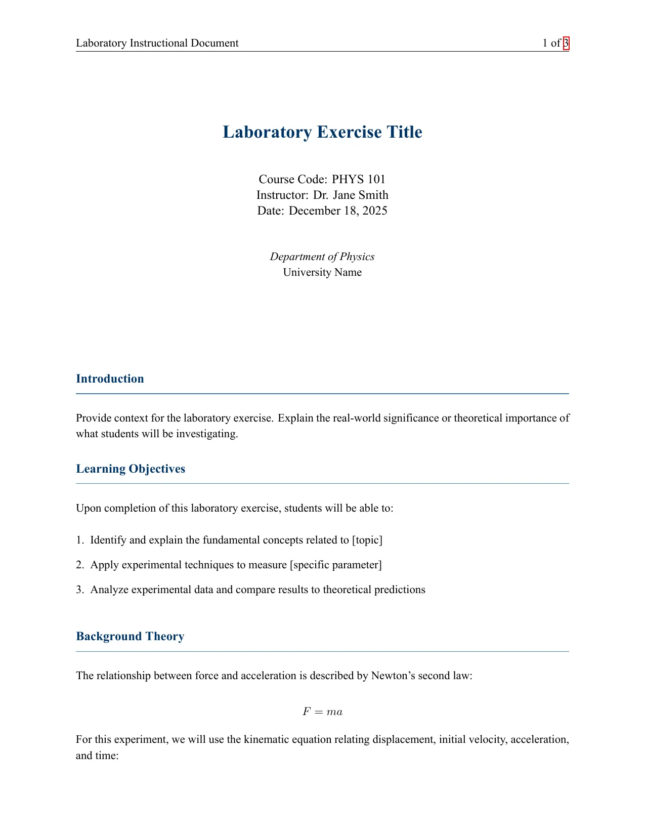 Lab Instruction preview