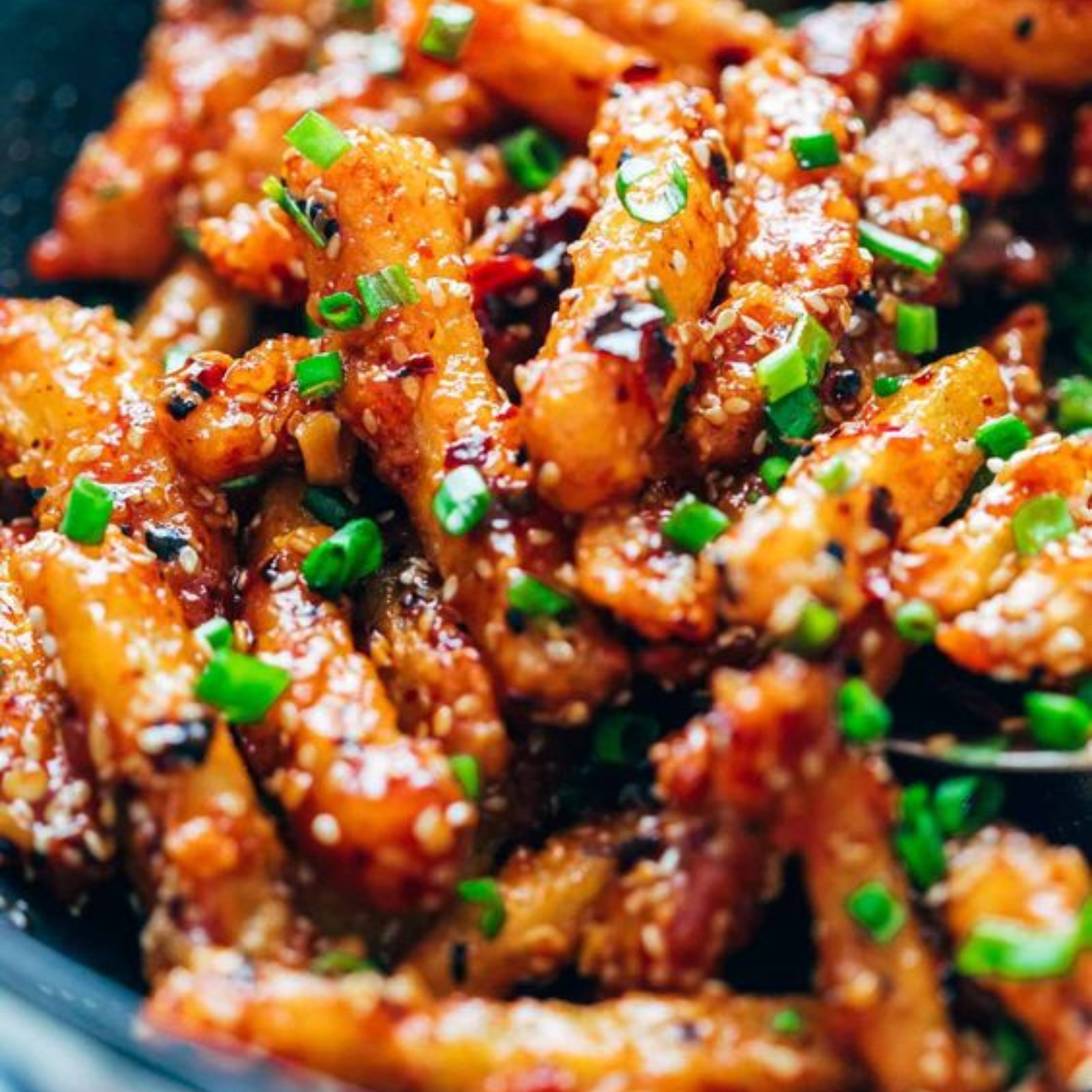 🍯 Honey Chilli Potatoes🔥