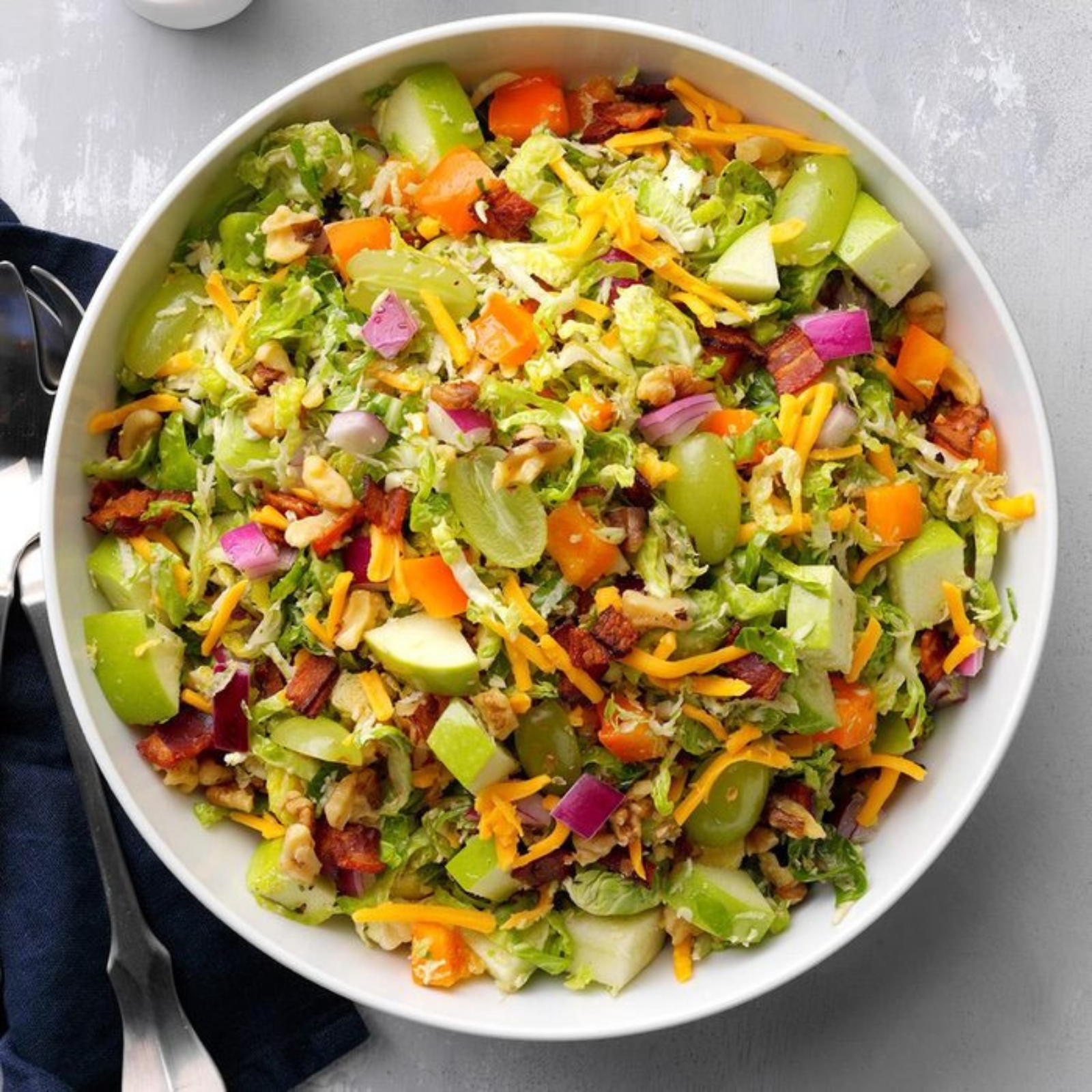 🥗 Honey-Mustard Brussels Sprouts Salad