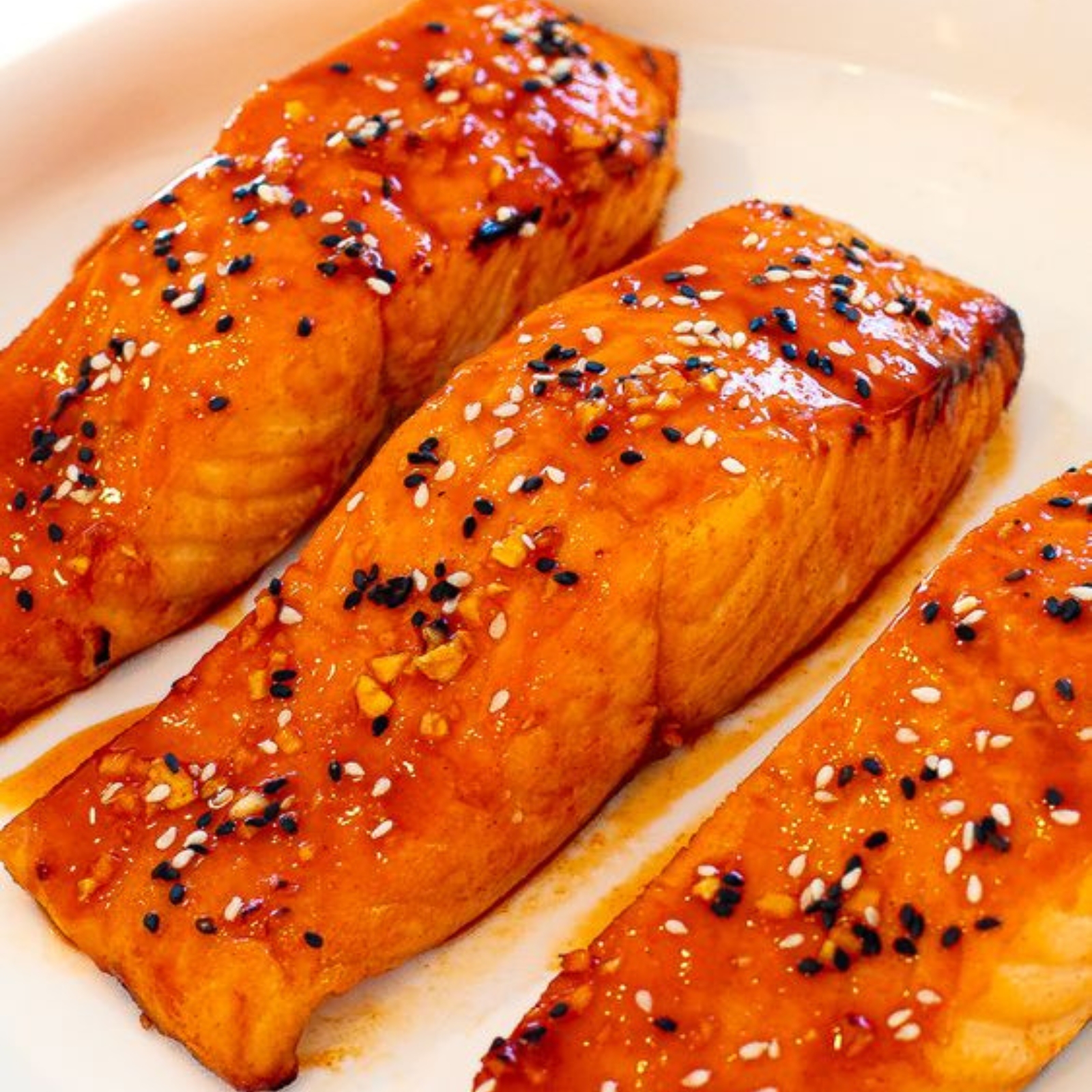 🐟 Air-Fryer Gingered Honey Salmon