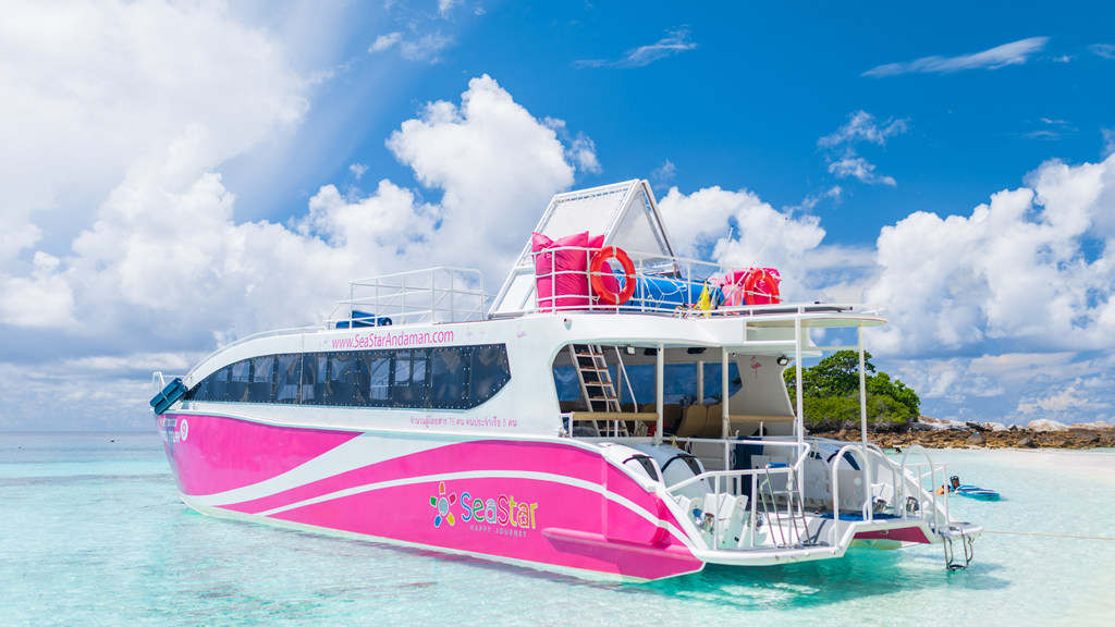 Similan Island Day Trip by Speed Catamaran (2 Storeys)