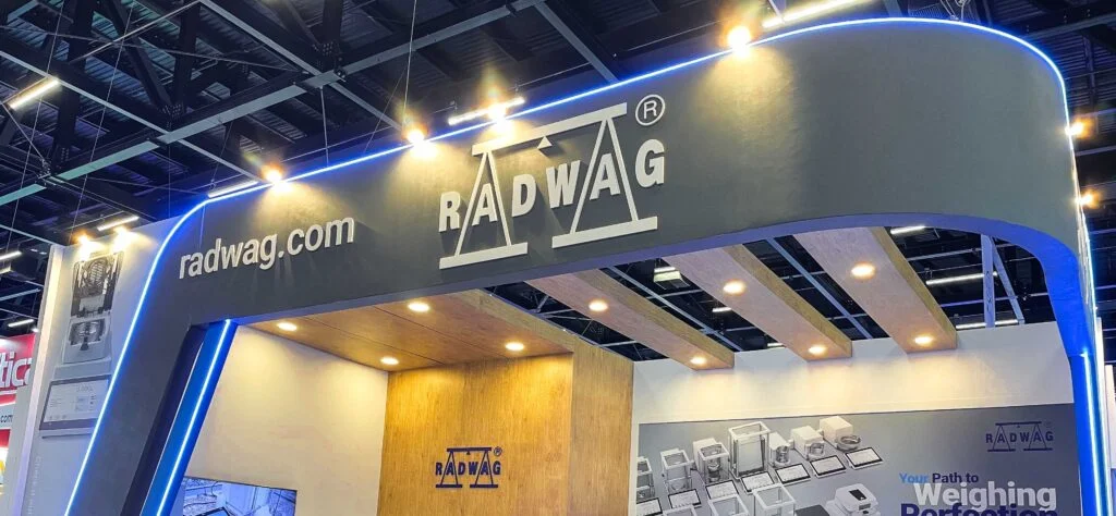 Stand Radwag Feira Analítica 2025 — imagem 3