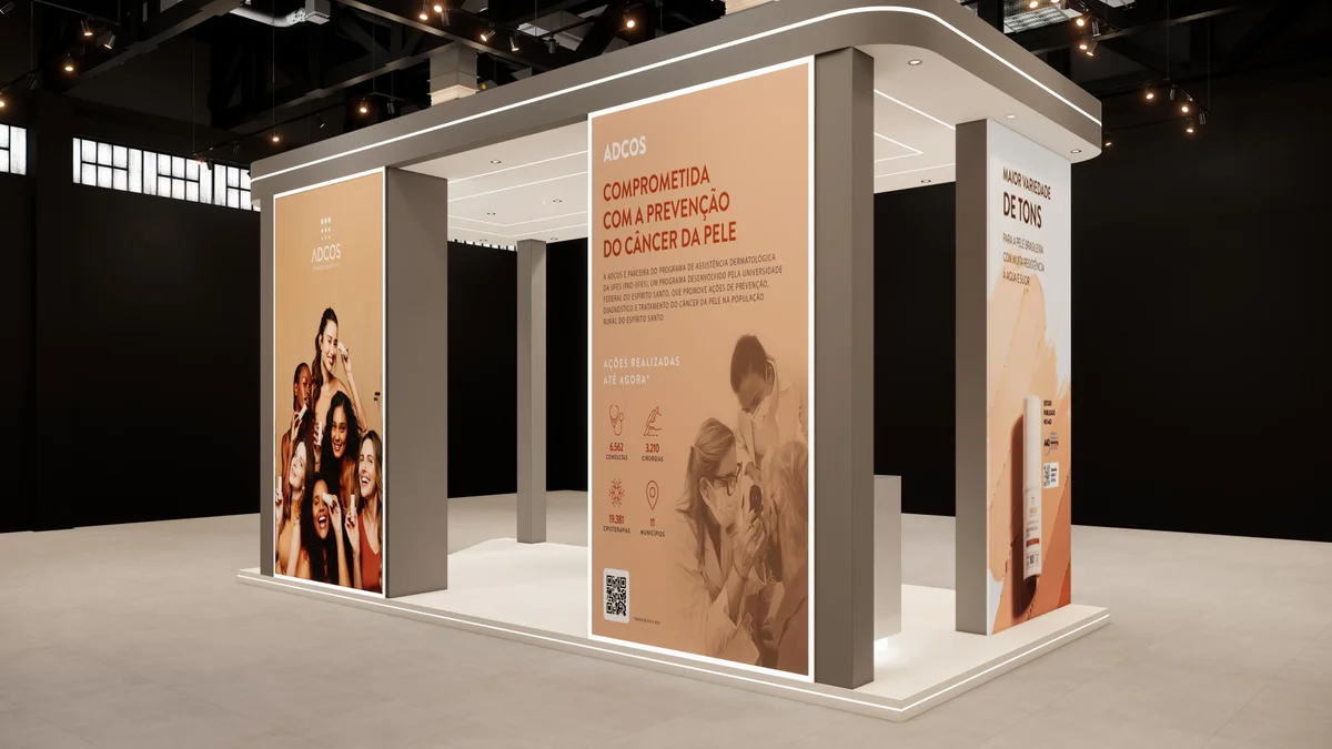 Stand ADCOS Teraderm 2025 — imagem 1