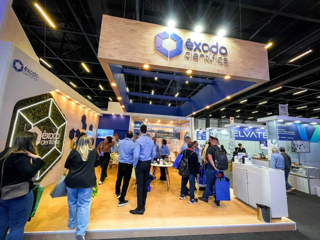 Stand Êxodo Cientifica - Feira Analítica Latin America 2025 — imagem 7