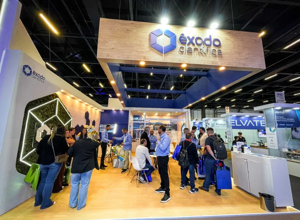 Stand Êxodo Cientifica - Feira Analítica Latin America 2025 — imagem 10