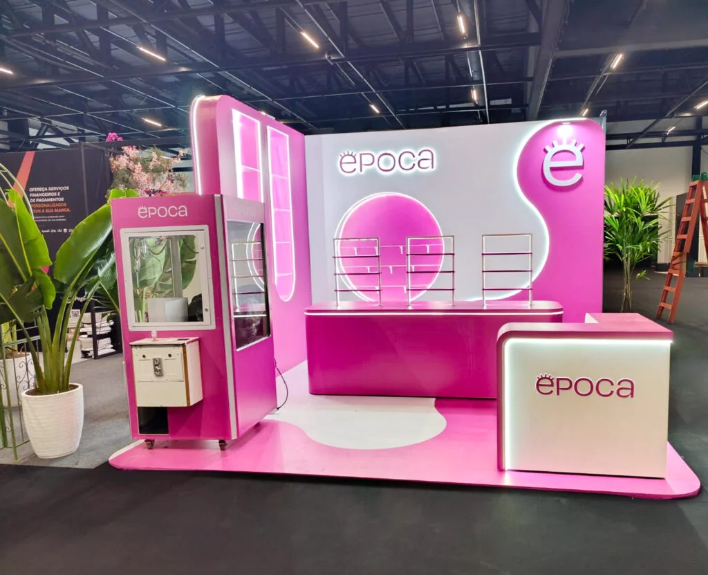 Stand Época Cosméticos - Congresso de Moda e Beleza ECBR — imagem 4