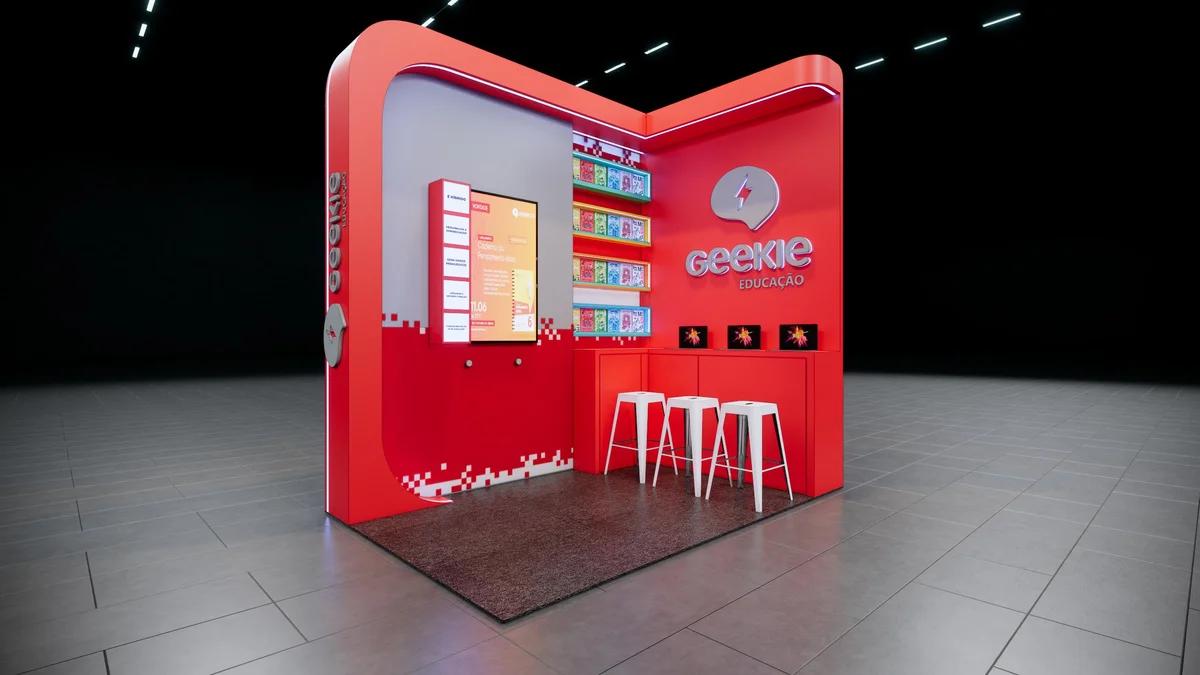 Stand Geekie Geduc – Feira de Educação
