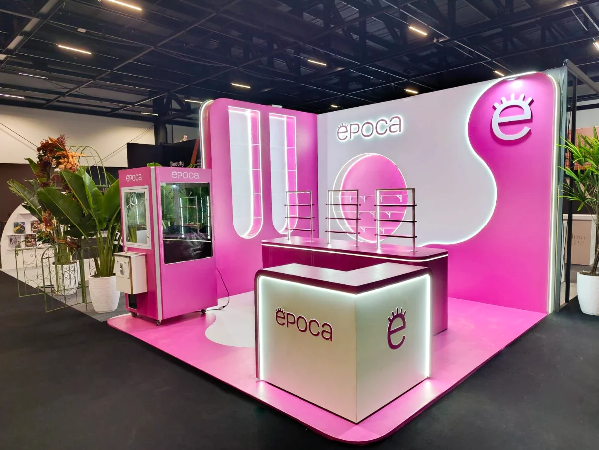 Stand Época Cosméticos - Congresso de Moda e Beleza ECBR