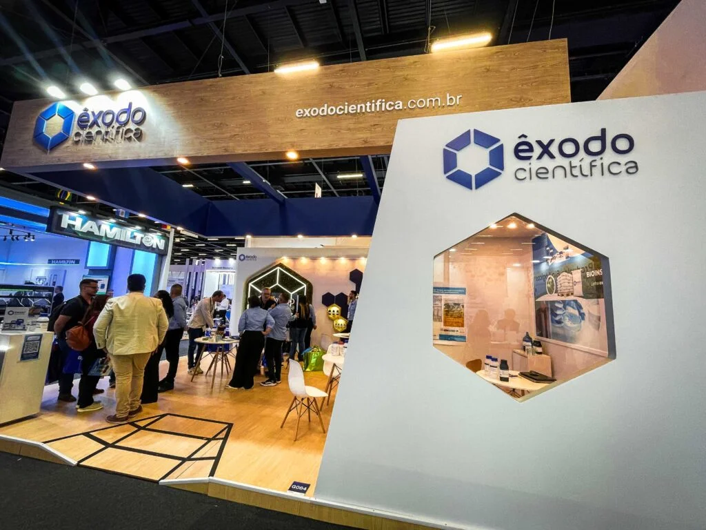 Stand Êxodo Cientifica - Feira Analítica Latin America 2025 — imagem 9