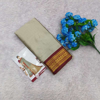 ivory kalyani silk