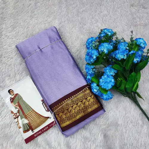 kalyani silk purple saree 