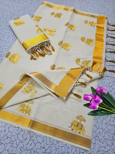 white khadhi cotton tissue