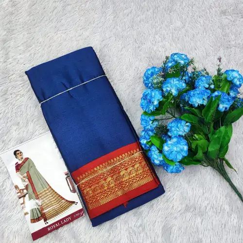  kalyani silk blue saree 
