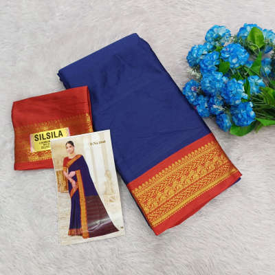 violet kalyani silk
