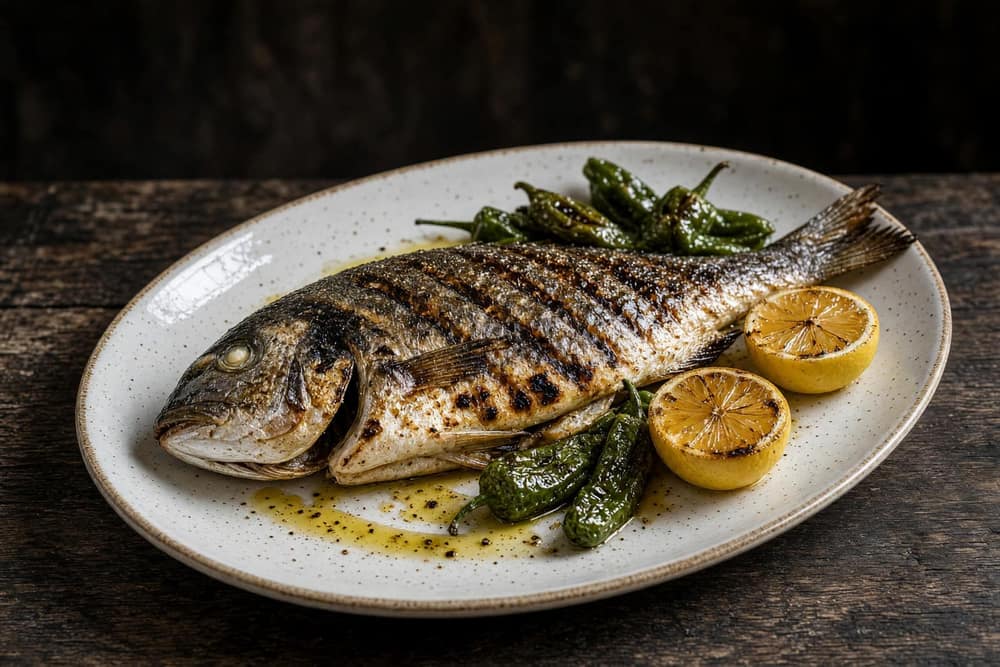 Dorada a la brasa