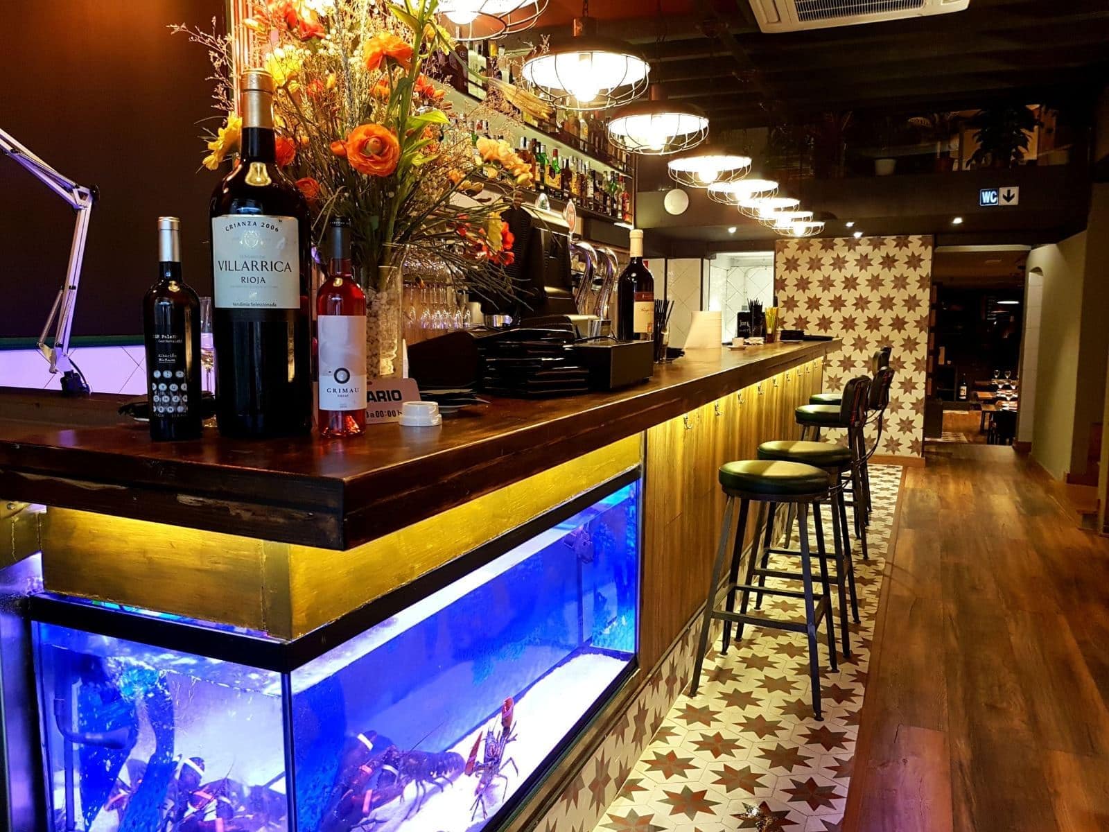 Barra del restaurante