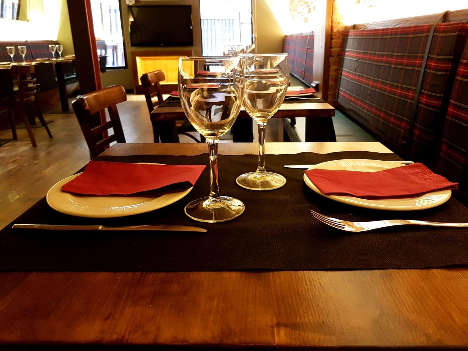 Mesa de restaurante