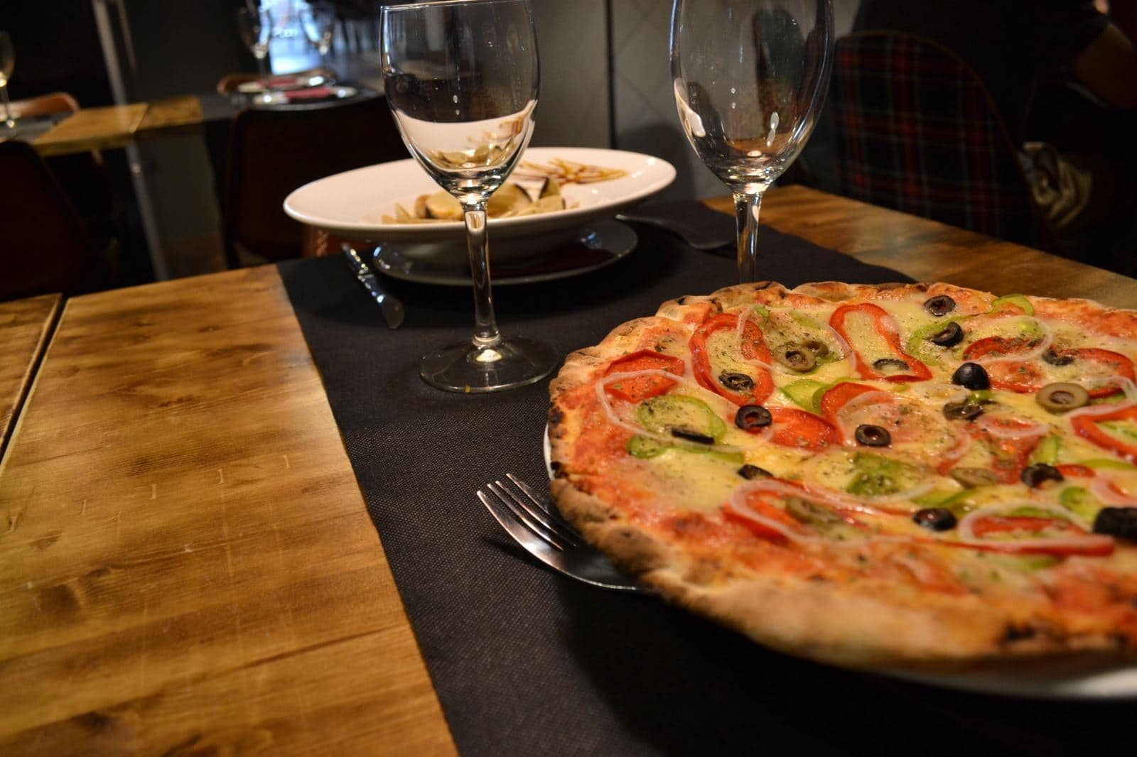 Pizza de verduras