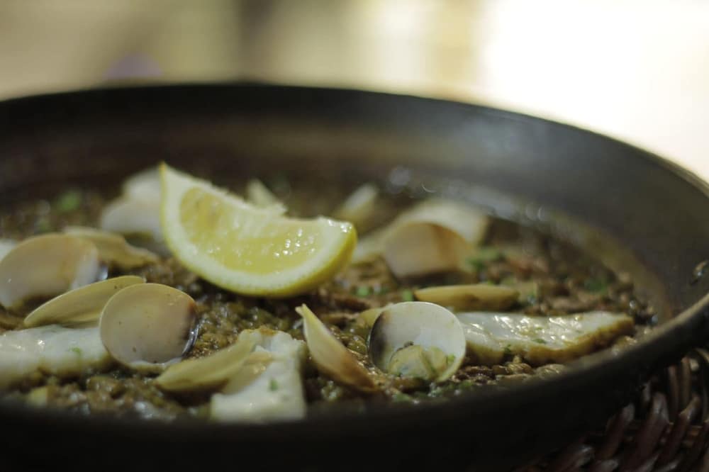 Arroz almejas