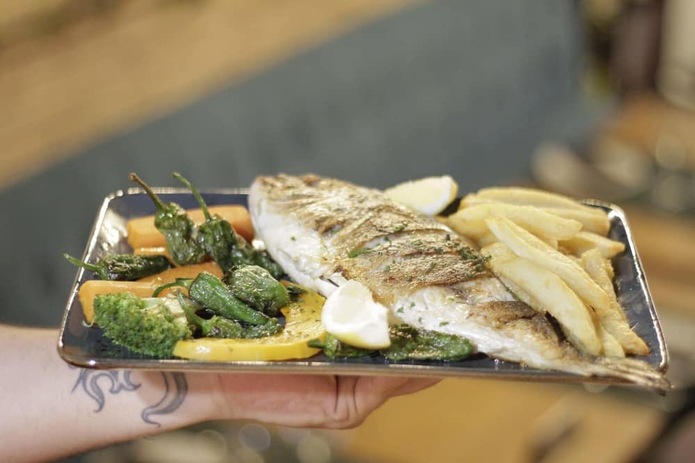 Pescado a la plancha