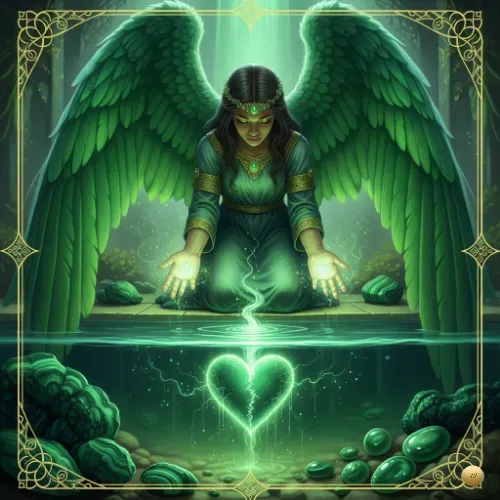 The Angel of Healing the Heart