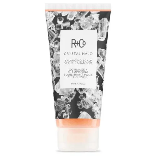 R+Co Crystal Halo Balancing Scrub Shampoo for Fine Hair