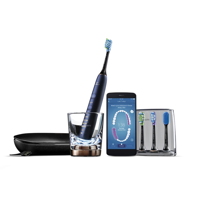 Best High-Tech Features: Philips Sonicare DiamondClean Smart 9700