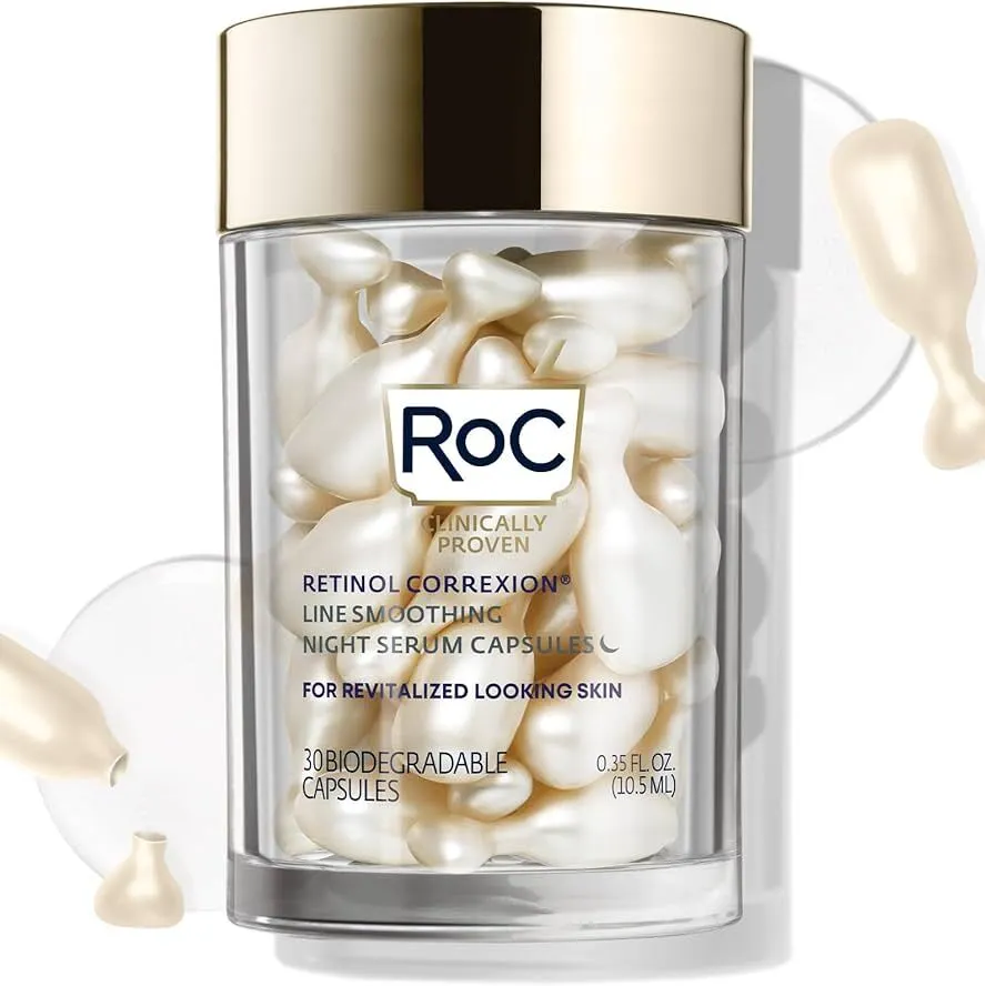 RoC Retinol Correxion Deep Wrinkle Night Serum Capsules