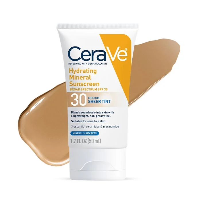 CeraVe Hydrating Mineral Sunscreen SPF 30