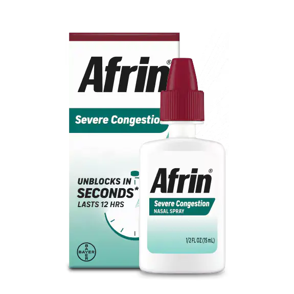 Afrin Nasal Spray Bottle