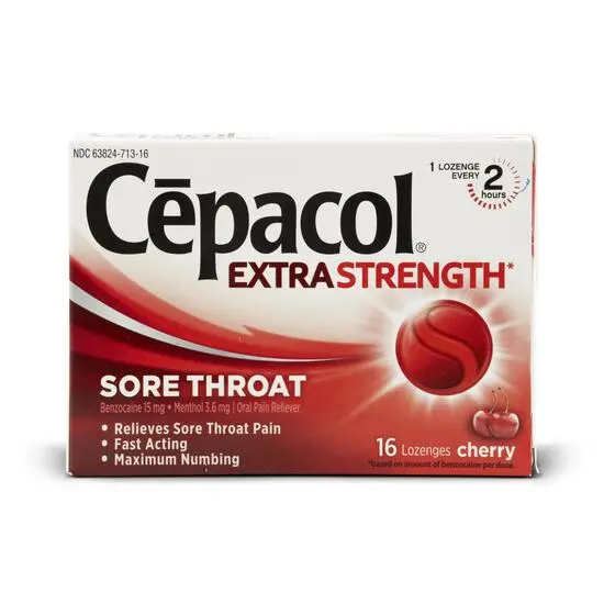 Cepacol Lozenges Box