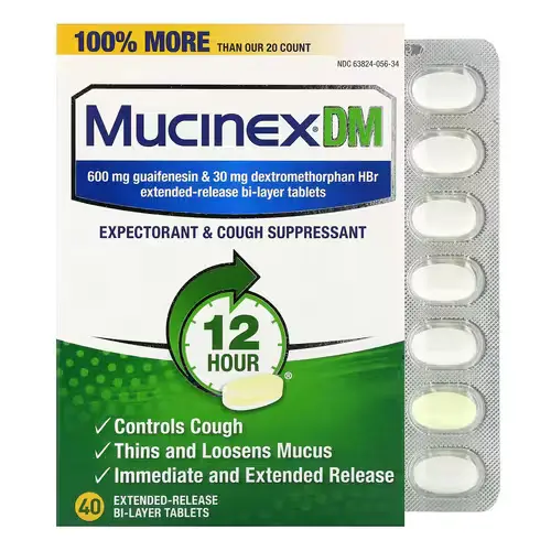 Mucinex DM Cold Tablets