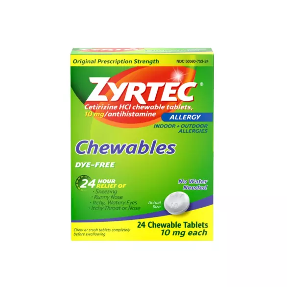 Zyrtec Allergy Tablets