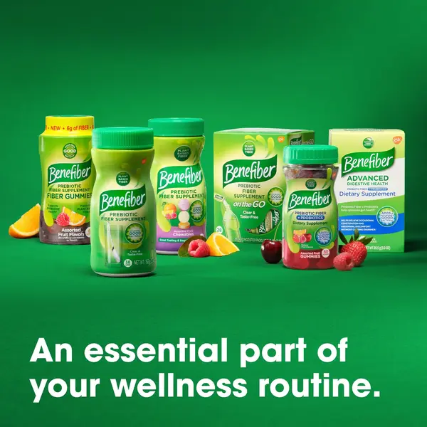 Best Fiber Supplement for Gut Health: Benefiber Daily Prebiotic Fiber