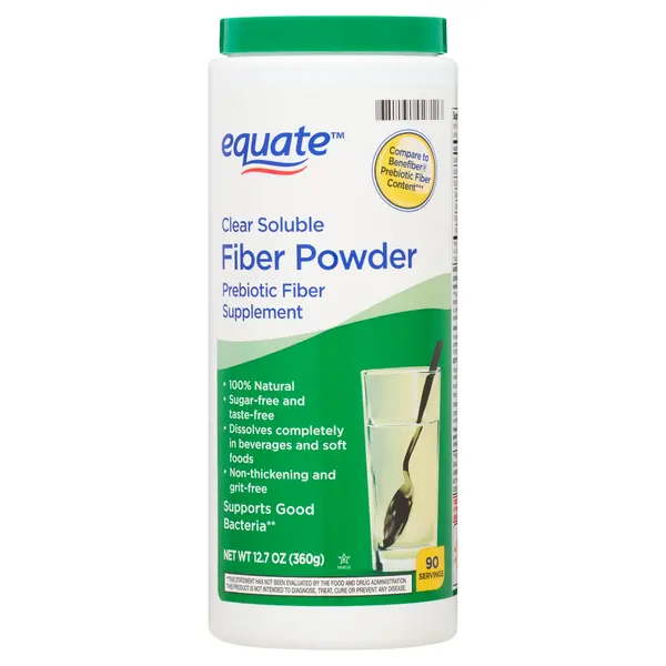 Best Budget Fiber Supplement: Equate Clear Soluble Fiber Powder