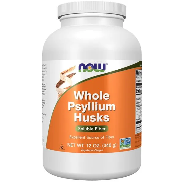 Best Sugar-Free Fiber Supplement: NOW Psyllium Husk Powder
