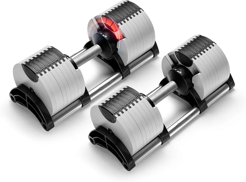 NUOBELL 80 lb Adjustable Dumbbells