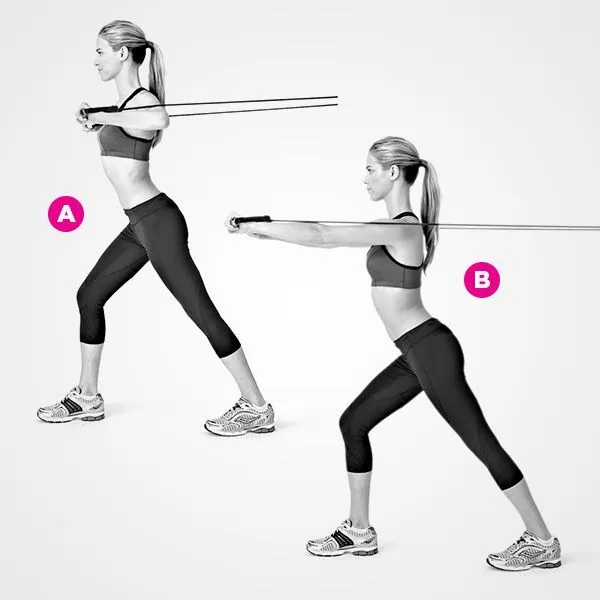 Resistance Band Chest Press