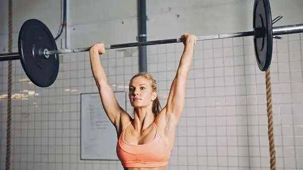 Barbell Overhead Press Image