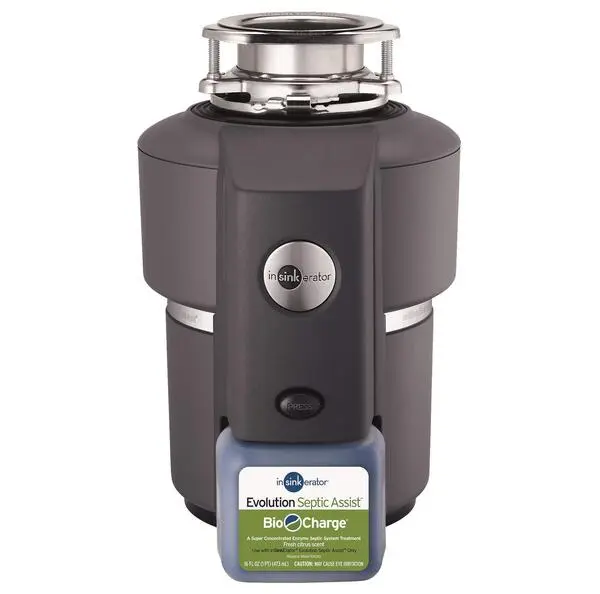 InSinkErator Evolution Septic Assist Garbage Disposal 3/4 HP