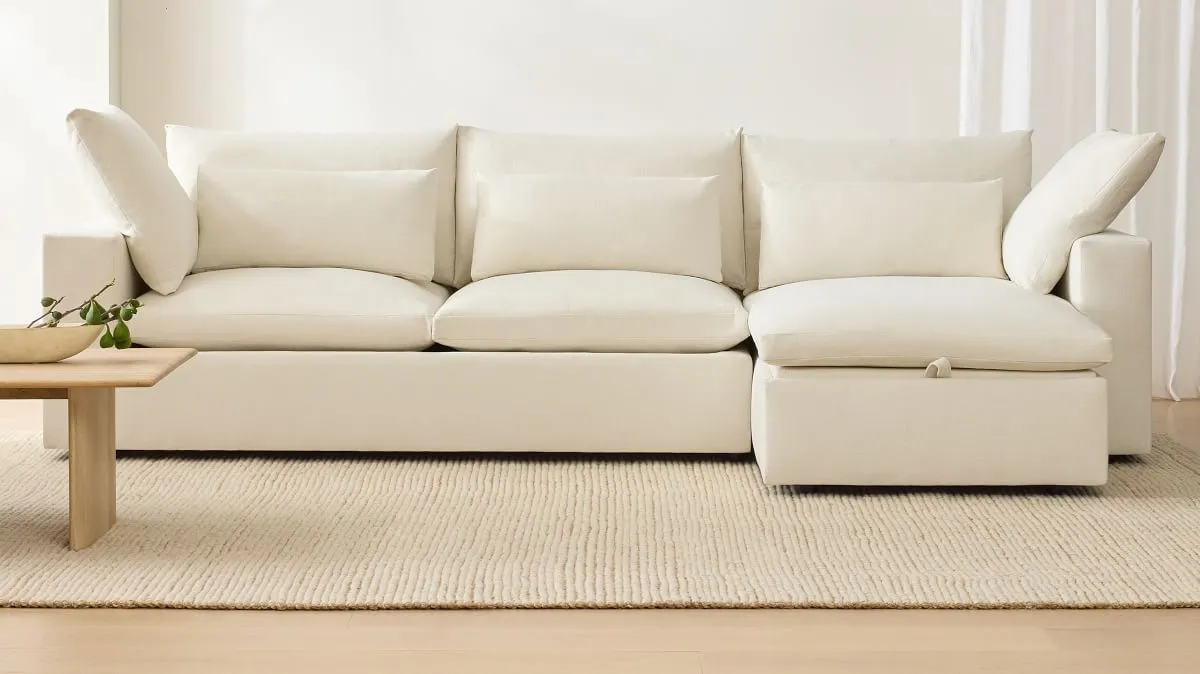 West Elm Harmony Modular Sleeper Sectional Sofa Image
