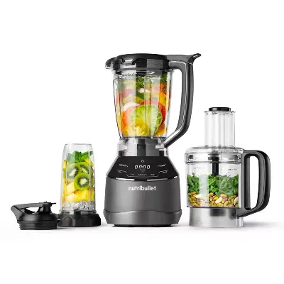 NutriBullet 64oz Triple Prep System Blender and Food Processor