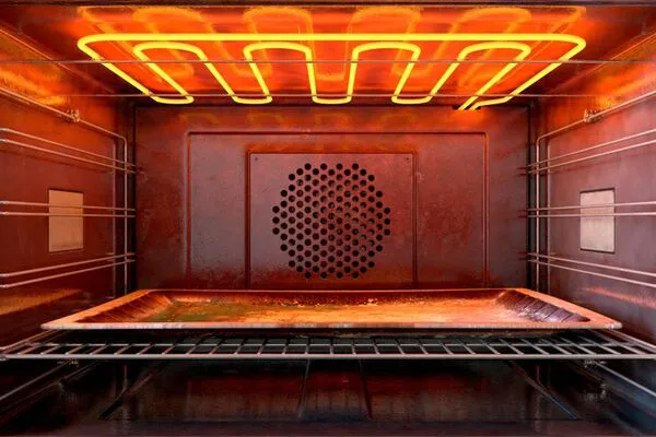 Inside of a Toaster Oven Image