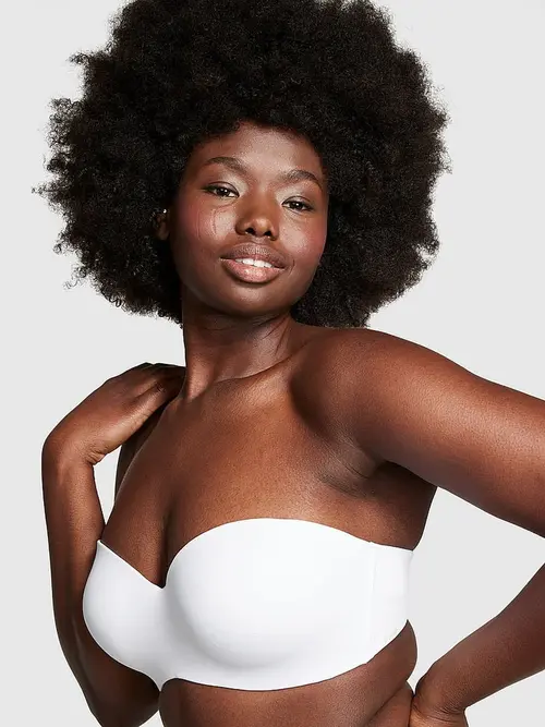 Victoria's Secret Pink Wear Everywhere Push-Up Strapless Bra