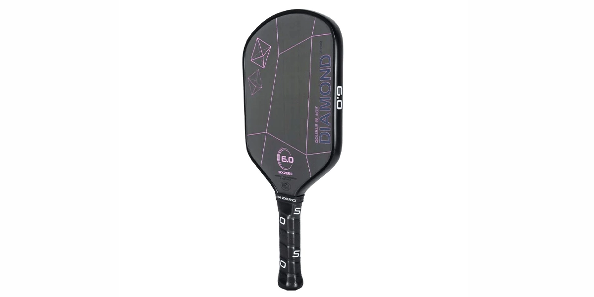 Six Zero Double Black Diamond Control Pickleball Paddle