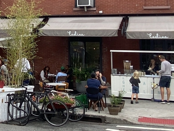 Evelina Fort Greene Brooklyn refined quiet brunch